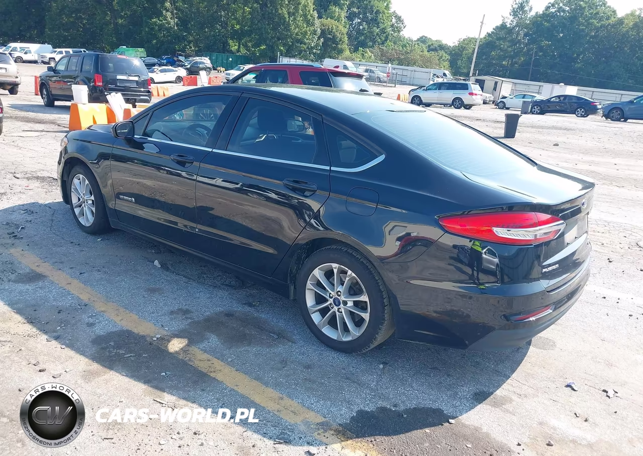 2019 Ford Fusion Hybrid Se VIN:3FA6P0LU1KR109208 - 3