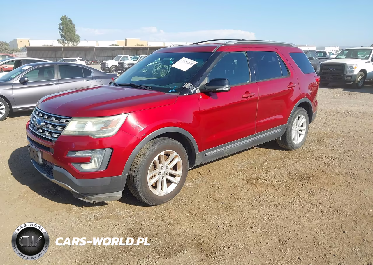 2016 Ford Explorer Xlt VIN:1FM5K7DH3GGB34376 - 2