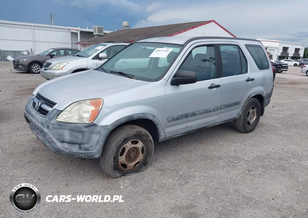 2003 Honda Cr-V Lx VIN:SHSRD68463U102018 - 2