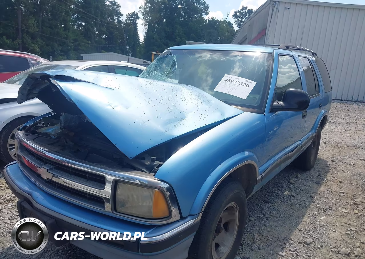 1997 Chevrolet Blazer Ls VIN:1GNCS13W0V2168933 - 2