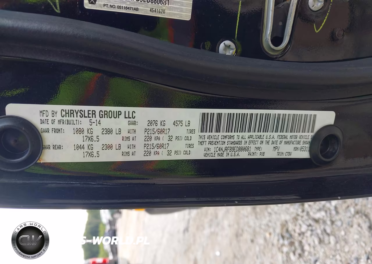 2014 Jeep Patriot Latitude VIN:1C4NJRFB9ED880681 - 9