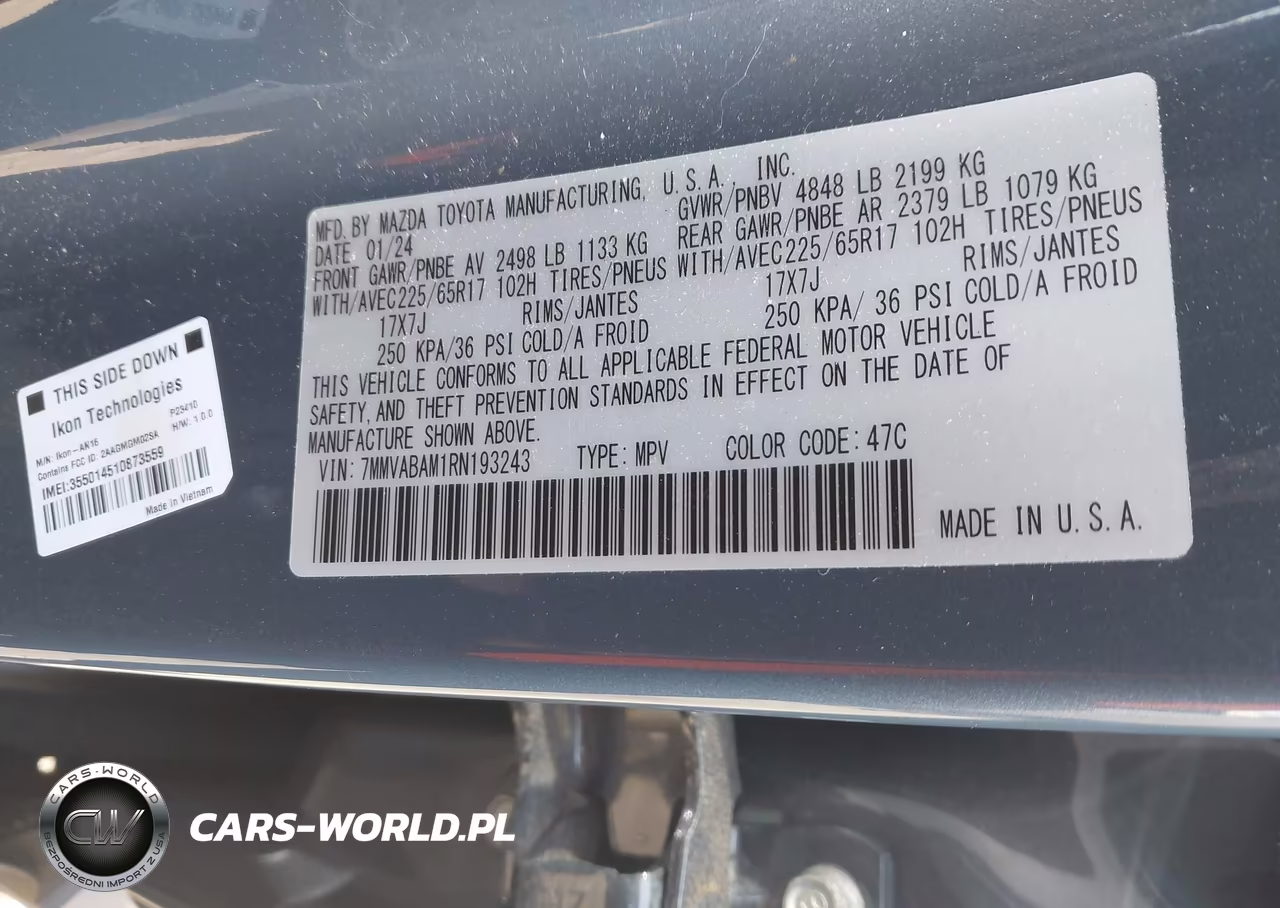 2024 Mazda Cx-50 2.5 S Select VIN:7MMVABAM1RN193243 - 9