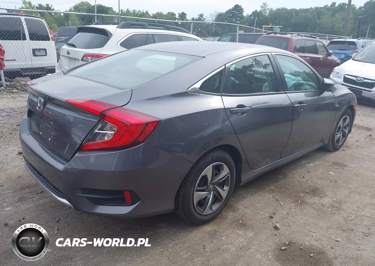 2021 Honda Civic Lx VIN:2HGFC2F60MH519724 - 4
