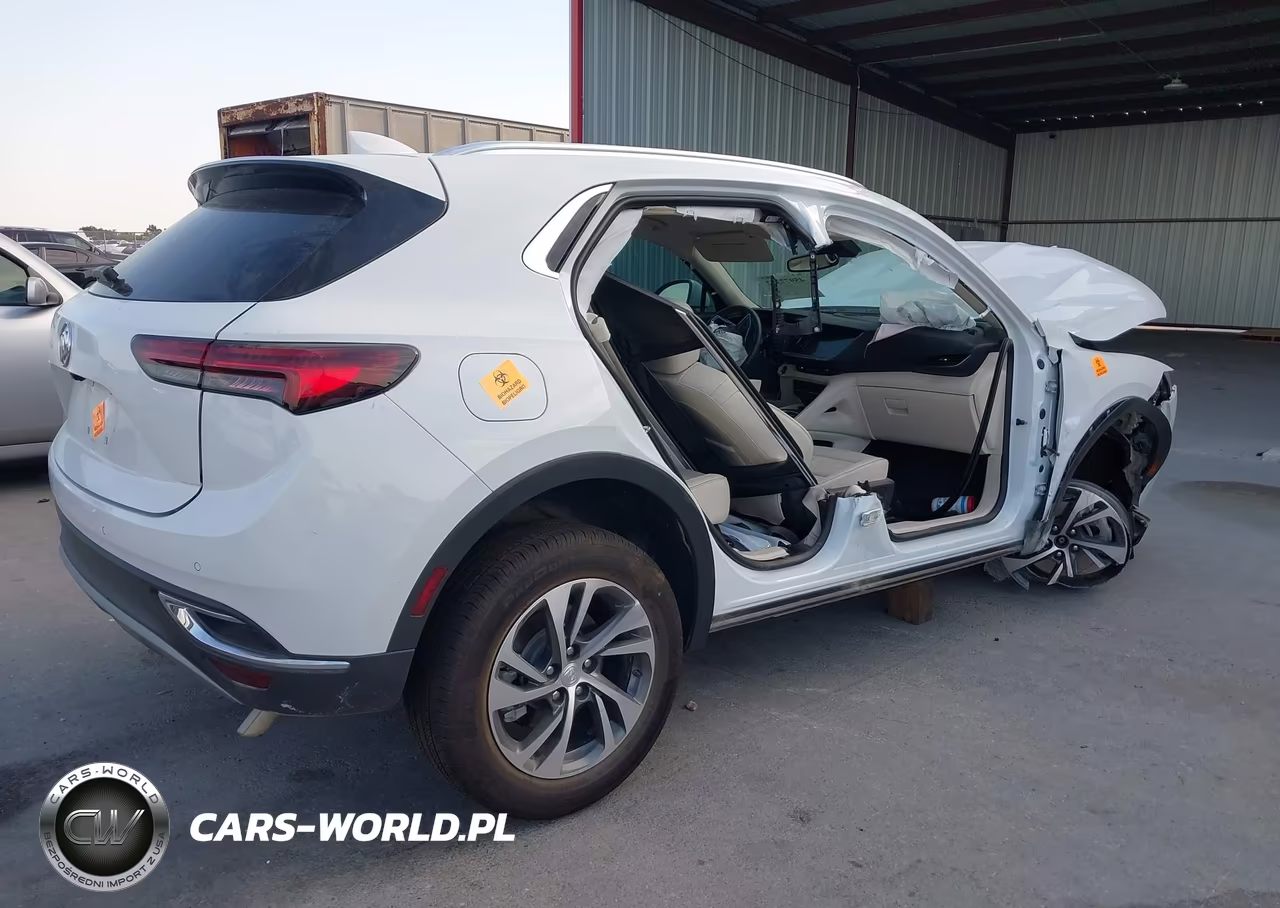 2021 Buick Envision Fwd Essence VIN:LRBFZNR42MD177925 - 4