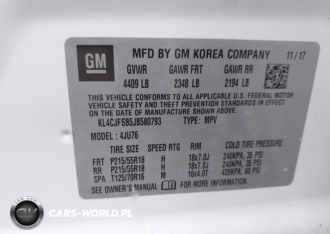 2018 Buick Encore Preferred Ii VIN:KL4CJFSB5JB580793 - 9