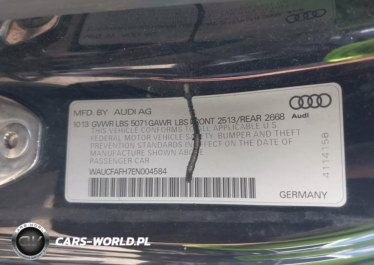 2014 Audi A5 2.0T Premium VIN:WAUCFAFH7EN004584 - 9
