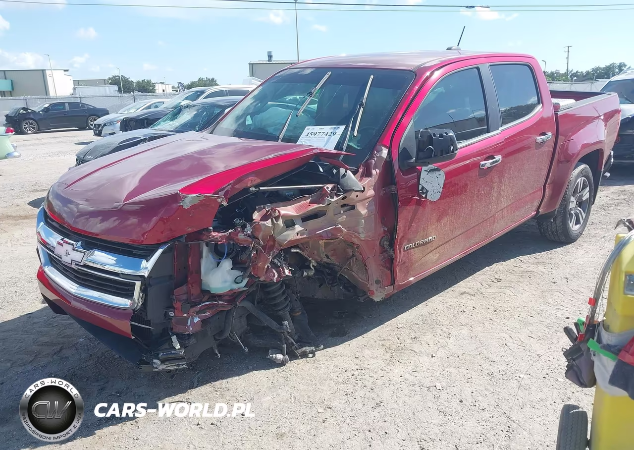 2017 Chevrolet Colorado Lt VIN:1GCGSCEN7H1304849 - 2
