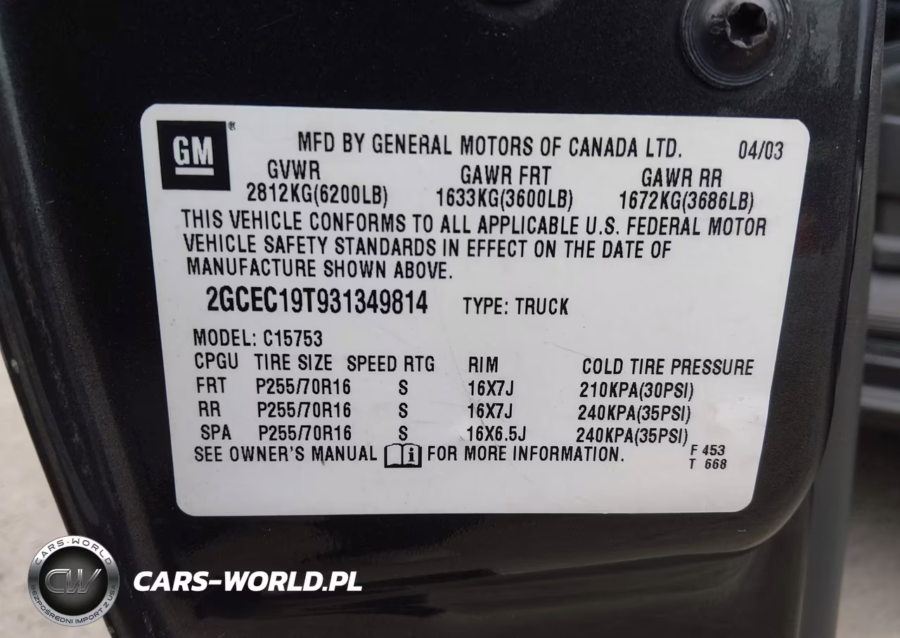 2003 Chevrolet Silverado 1500 Ls VIN:2GCEC19T931349814 - 9