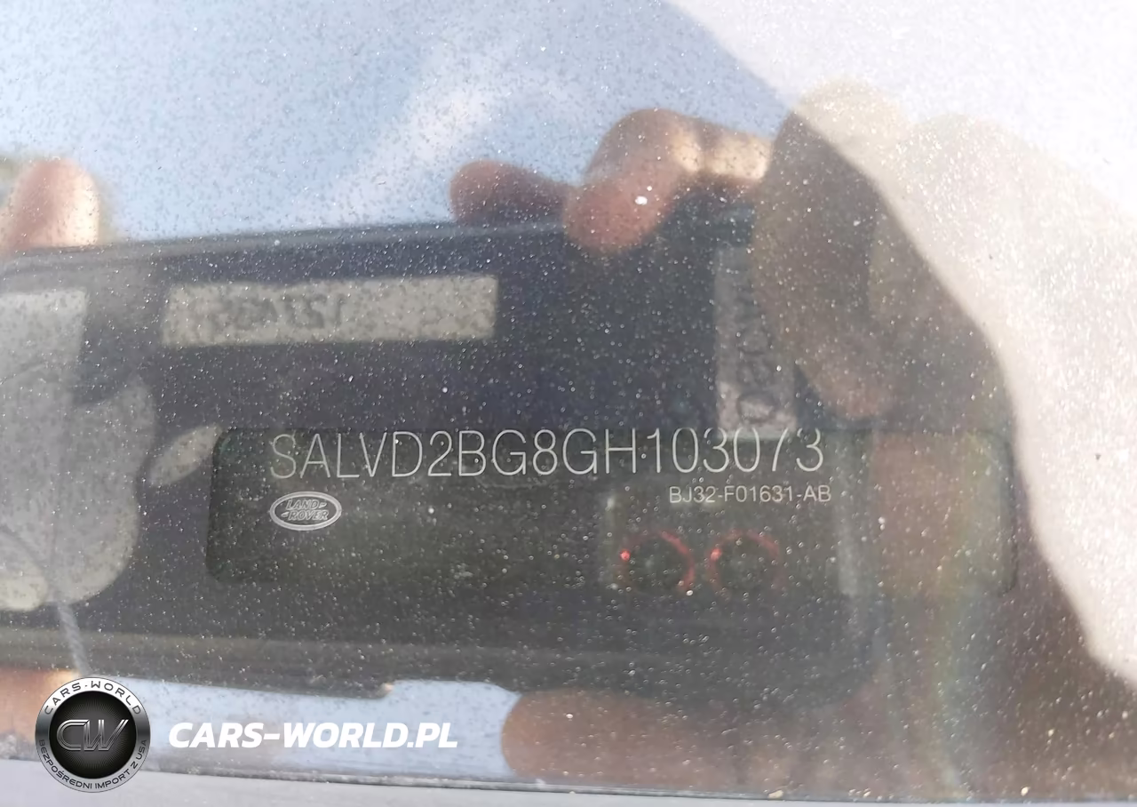 2016 Land Rover Range Rover Evoque VIN:SALVD2BG8GH103073 - 9