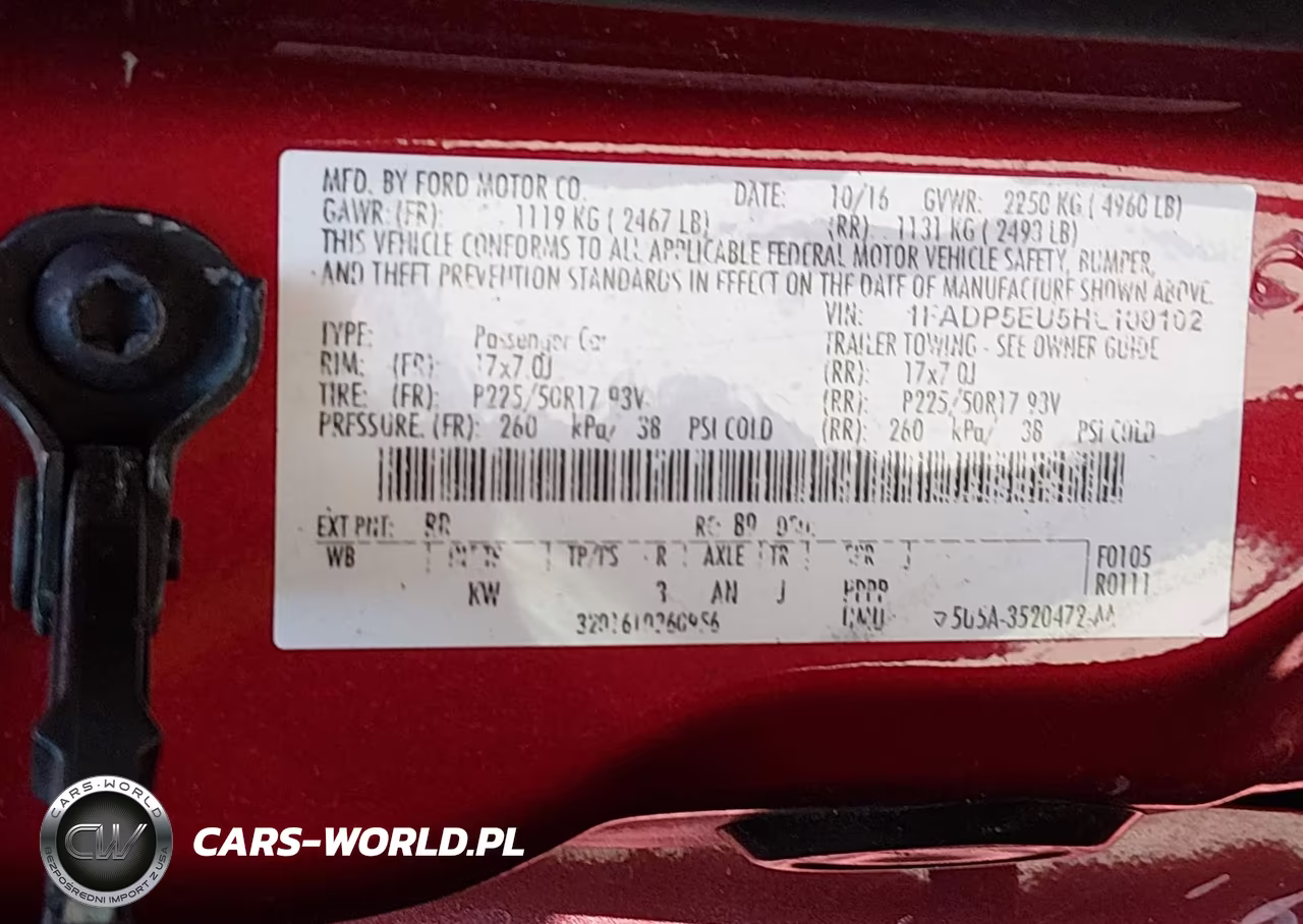 2017 Ford C-Max Energi Se VIN:1FADP5EU5HL100102 - 9