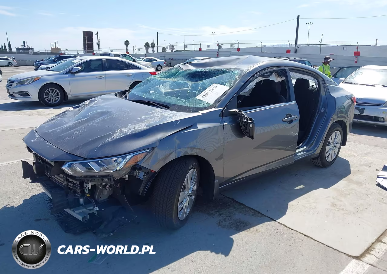 2023 Nissan Sentra S Xtronic Cvt VIN:3N1AB8BV4PY287710 - 2