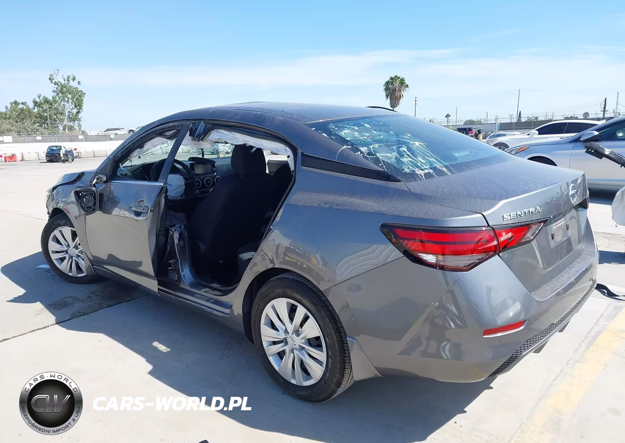2023 Nissan Sentra S Xtronic Cvt VIN:3N1AB8BV4PY287710 - 3