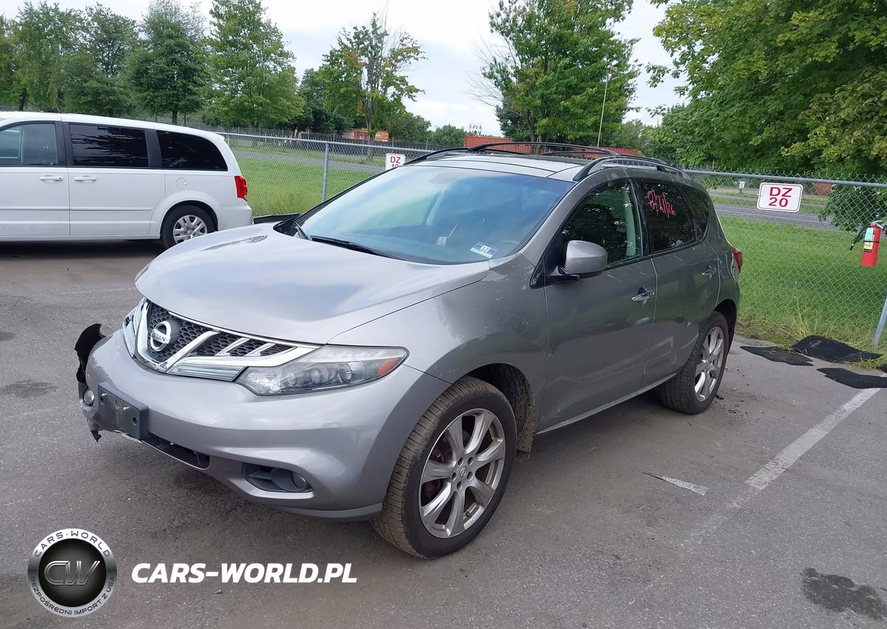 2012 Nissan Murano Le VIN:JN8AZ1MW0CW209355 - 2