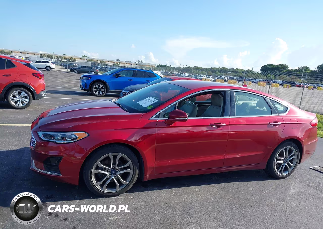 2019 Ford Fusion Sel VIN:3FA6P0CD4KR224708 - 14