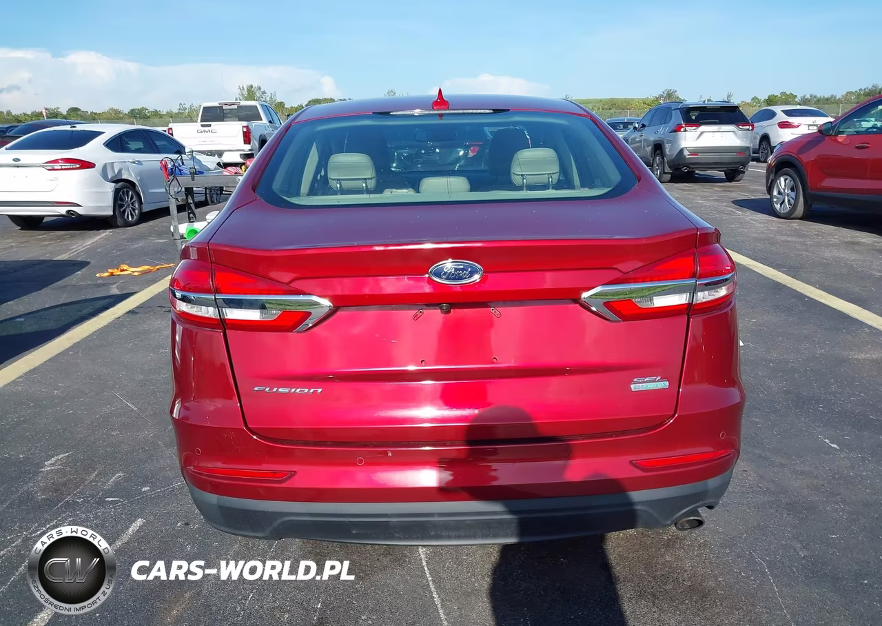 2019 Ford Fusion Sel VIN:3FA6P0CD4KR224708 - 16