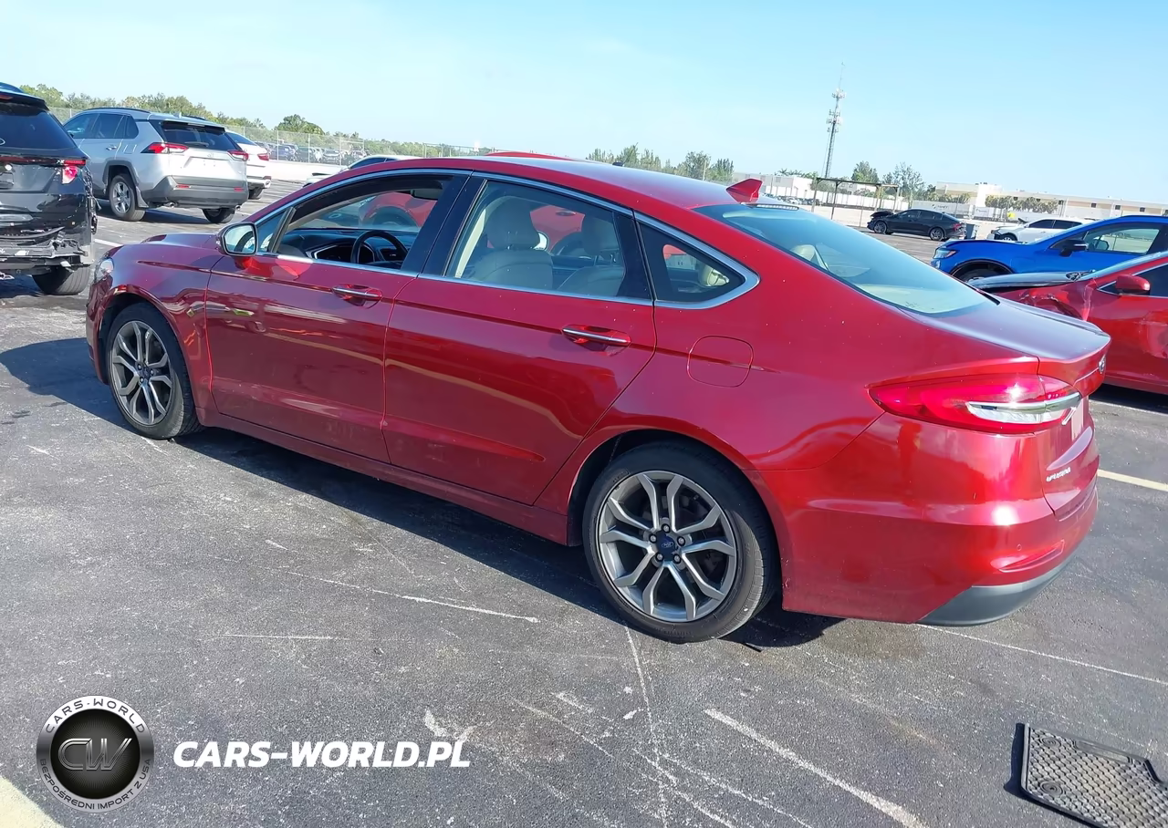 2019 Ford Fusion Sel VIN:3FA6P0CD4KR224708 - 3