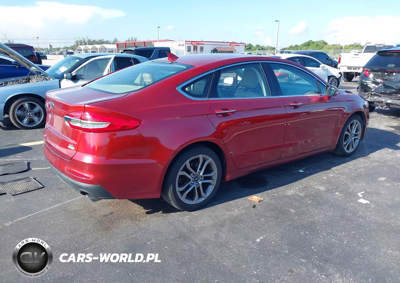 2019 Ford Fusion Sel VIN:3FA6P0CD4KR224708 - 4