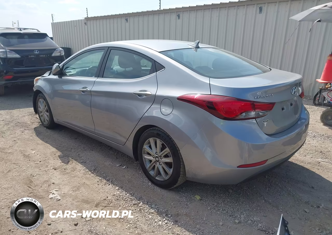 2015 Hyundai Elantra Se VIN:5NPDH4AE7FH611845 - 3