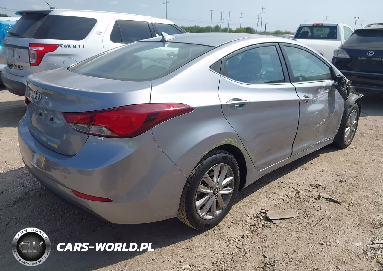 2015 Hyundai Elantra Se VIN:5NPDH4AE7FH611845 - 4