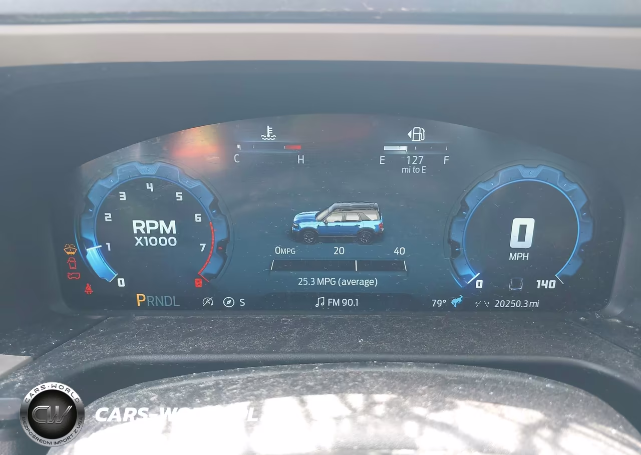 2025 Ford Bronco Sport Big Bend VIN:3FMCR9BN9SRF33429 - 7