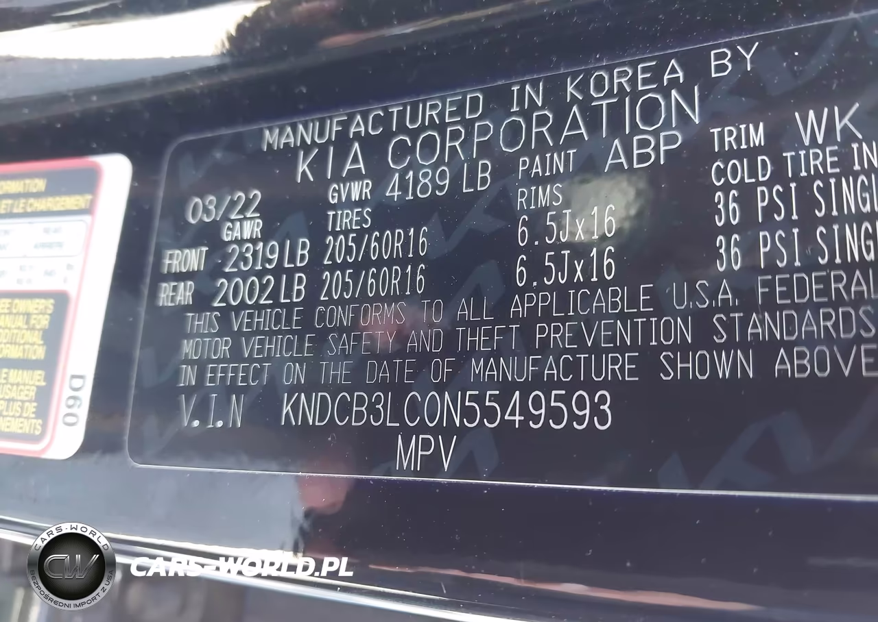 2022 Kia Niro Lxs Se VIN:KNDCB3LC0N5549593 - 9