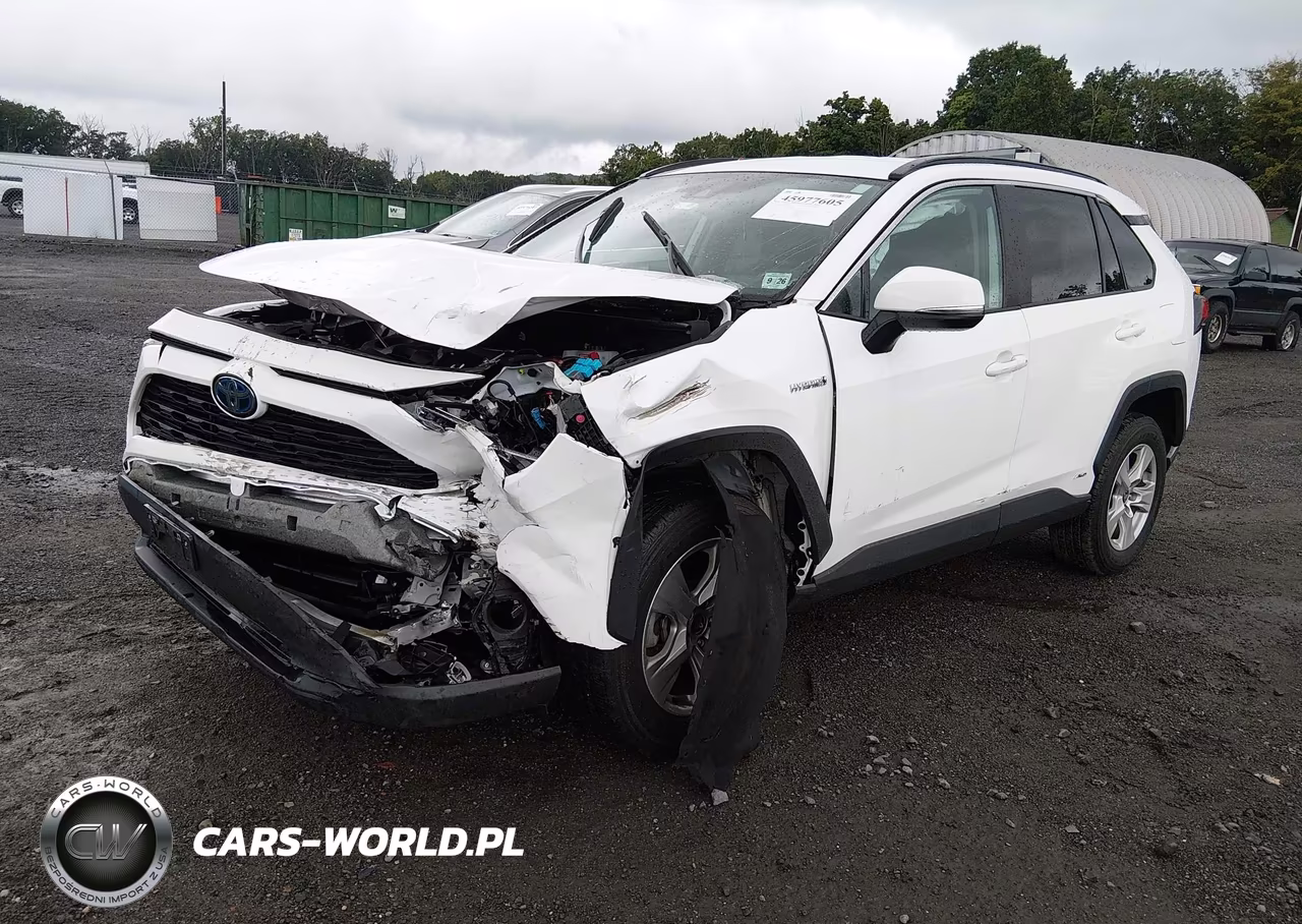 2021 Toyota Rav4 Hybrid Xle VIN:4T3RWRFV1MU032017 - 2