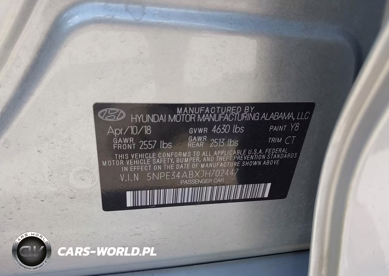 2018 Hyundai Sonata Limited 2.0T+ VIN:5NPE34ABXJH702447 - 9
