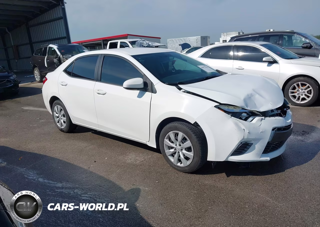 2015 Toyota Corolla Le VIN:2T1BURHE6FC373592 - 1