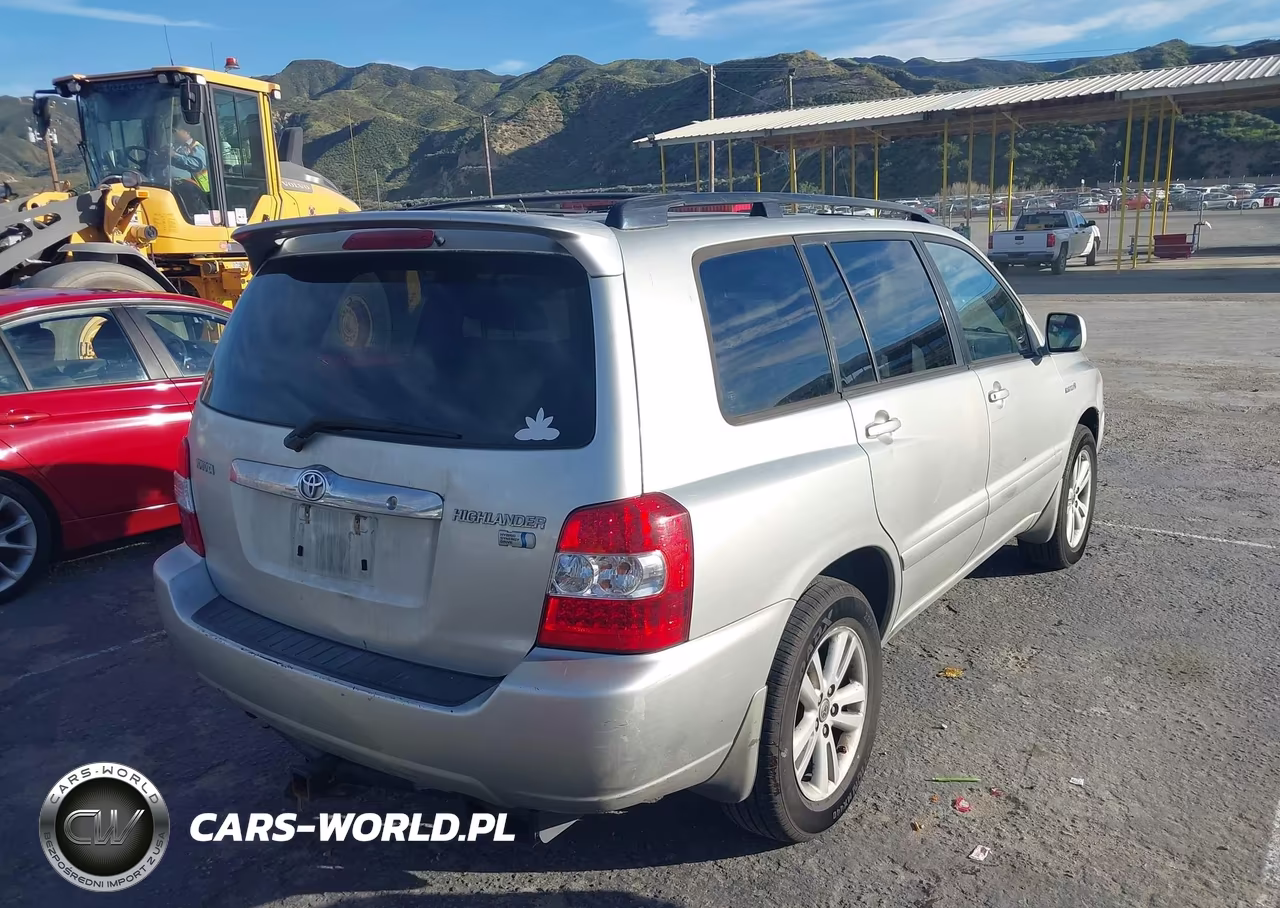 2007 Toyota Highlander Hybrid V6 VIN:JTEGW21A370021995 - 4