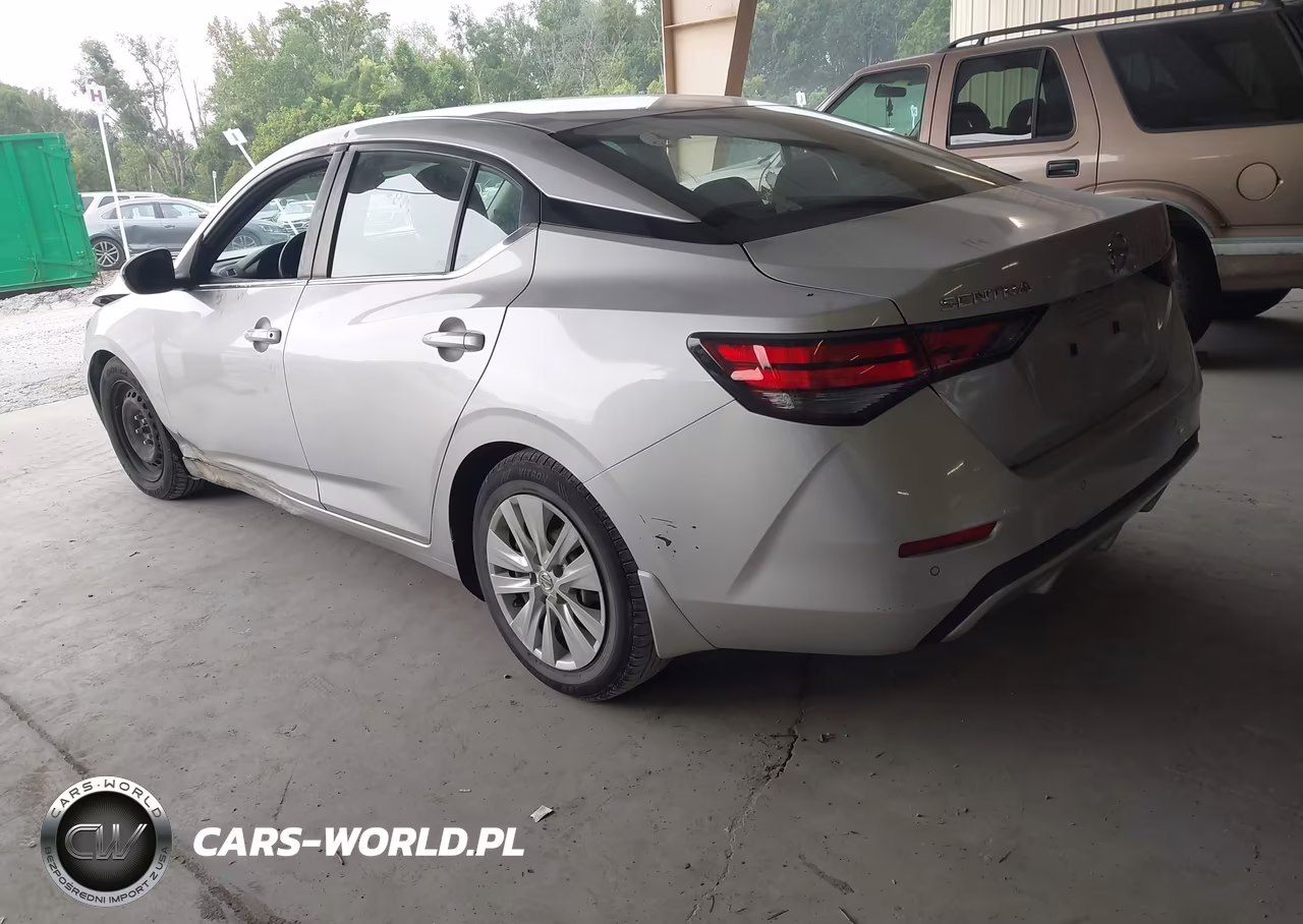 2020 Nissan Sentra S Xtronic Cvt VIN:3N1AB8BV2LY277137 - 3