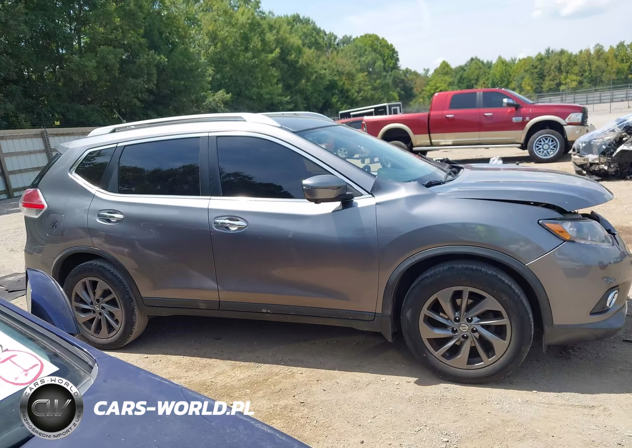 2016 Nissan Rogue Sl VIN:KNMAT2MT8GP714892 - 14
