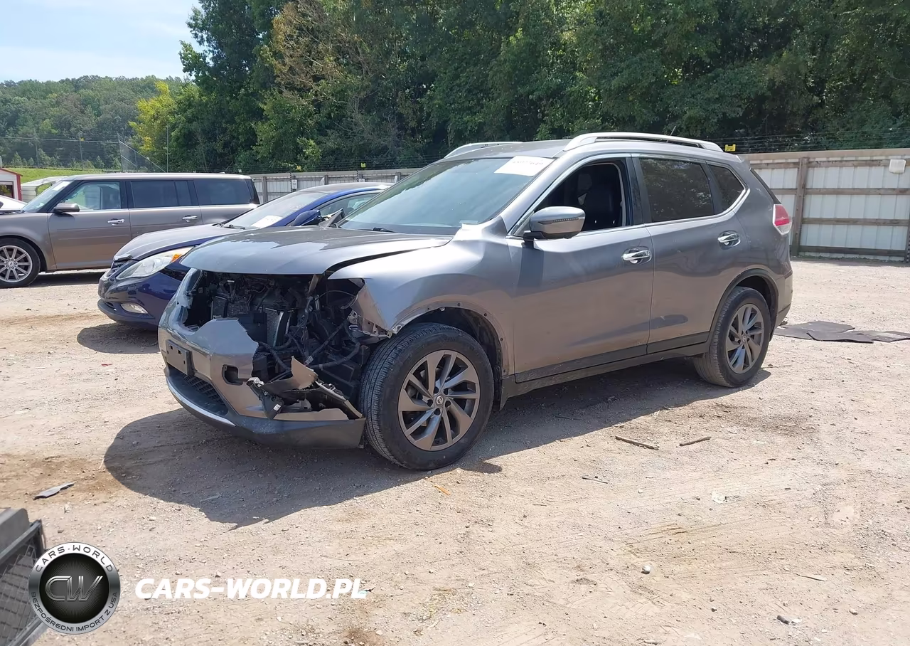 2016 Nissan Rogue Sl VIN:KNMAT2MT8GP714892 - 2