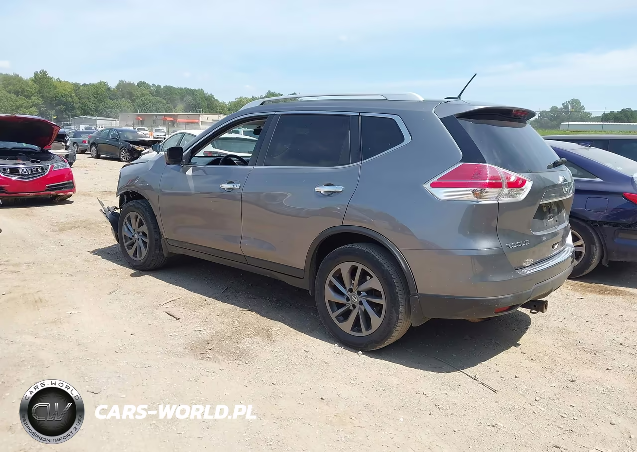 2016 Nissan Rogue Sl VIN:KNMAT2MT8GP714892 - 3