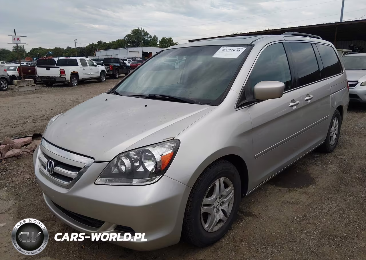 2007 Honda Odyssey Ex-L VIN:5FNRL38657B453521 - 2