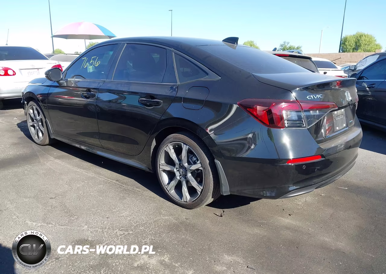2025 Honda Civic Hybrid Sport-Sport Touring VIN:2HGFE4F86SH340527 - 3