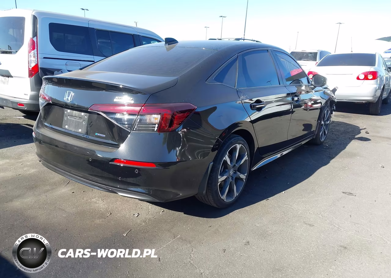 2025 Honda Civic Hybrid Sport-Sport Touring VIN:2HGFE4F86SH340527 - 4