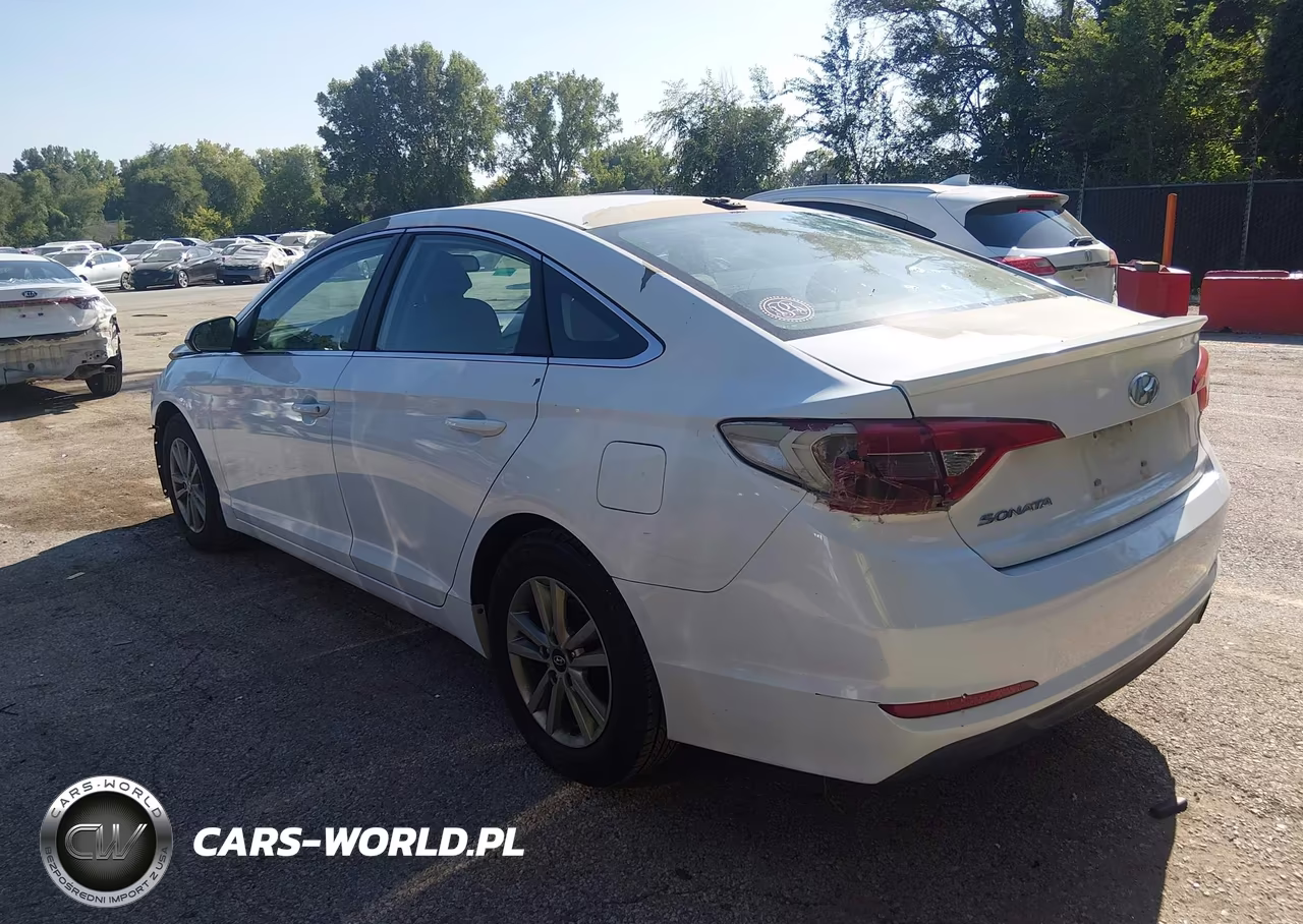 2016 Hyundai Sonata Se VIN:5NPE24AFXGH266018 - 3