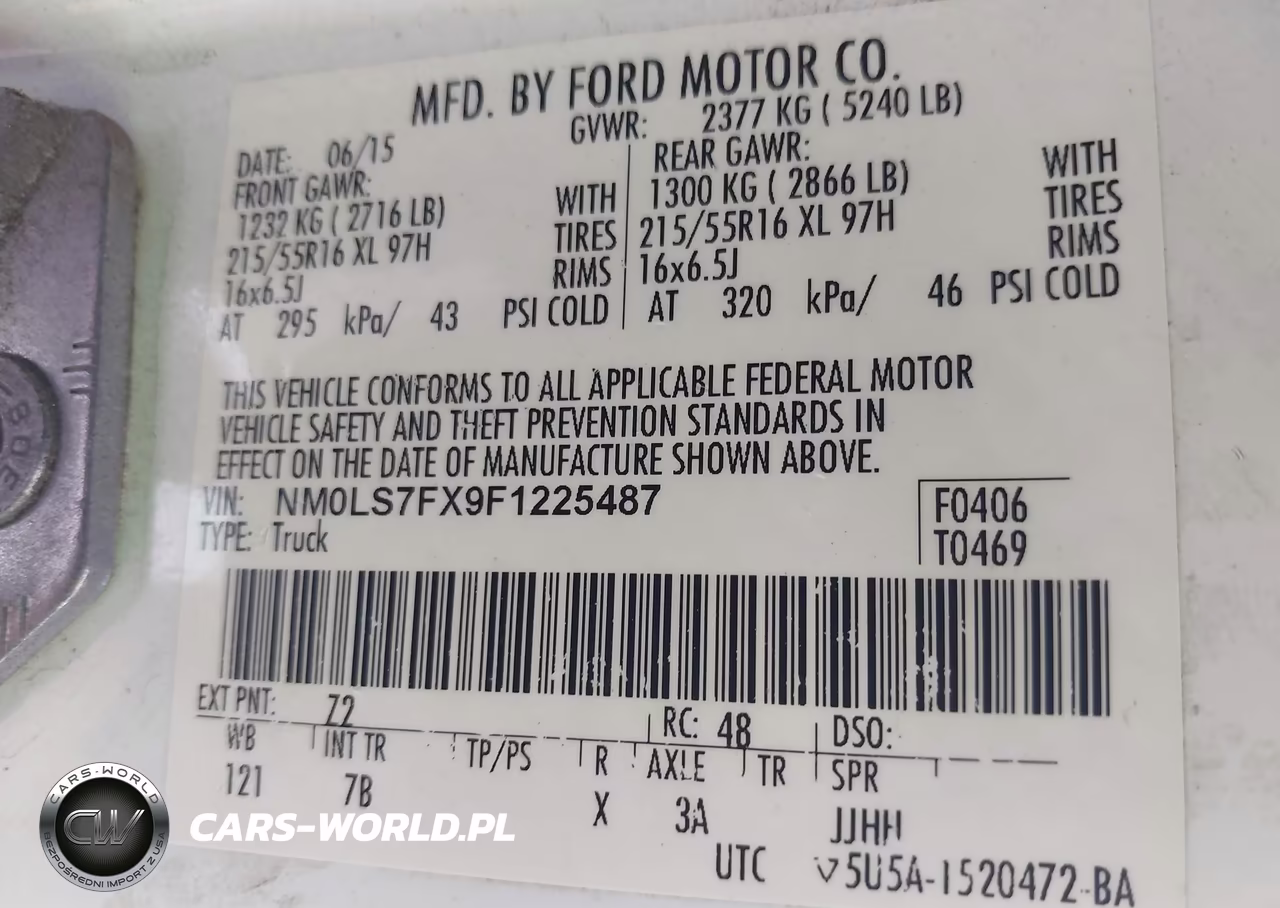 2015 Ford Transit Connect Xlt VIN:NM0LS7FX9F1225487 - 9