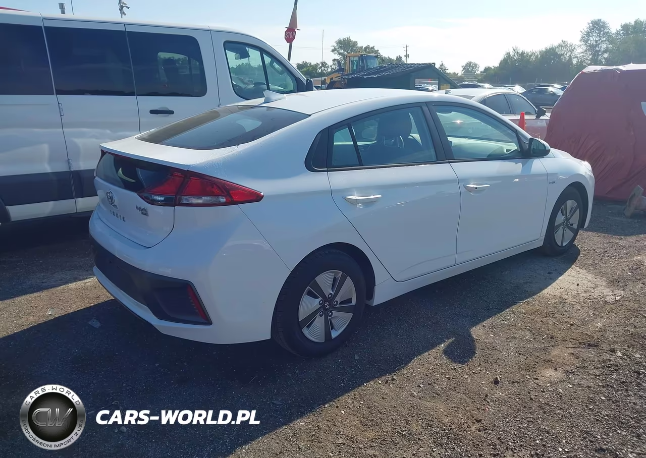 2020 Hyundai Ioniq Hybrid Blue VIN:KMHC65LCXLU233018 - 4