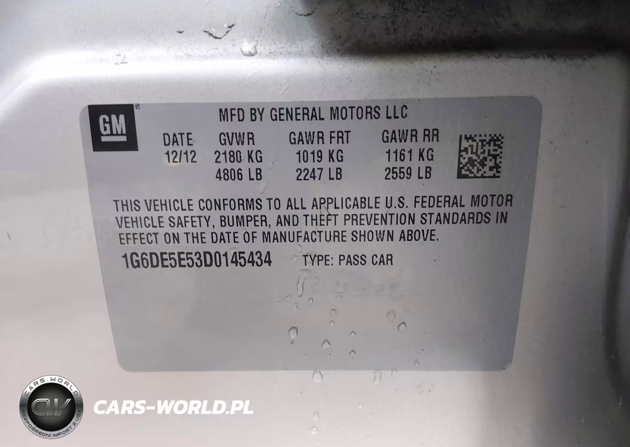 2013 Cadillac Cts Luxury VIN:1G6DE5E53D0145434 - 9