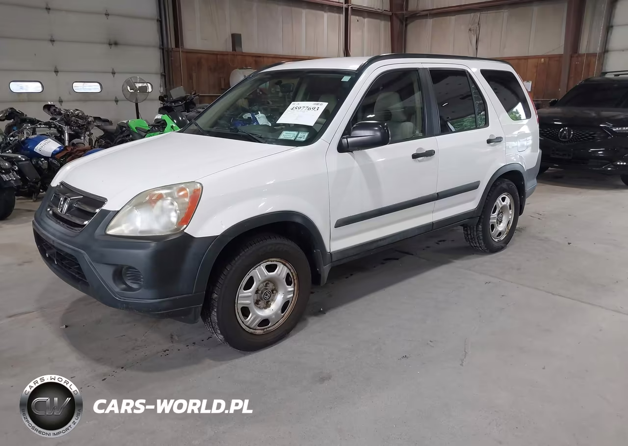 2006 Honda Cr-V Lx VIN:SHSRD78586U401934 - 2