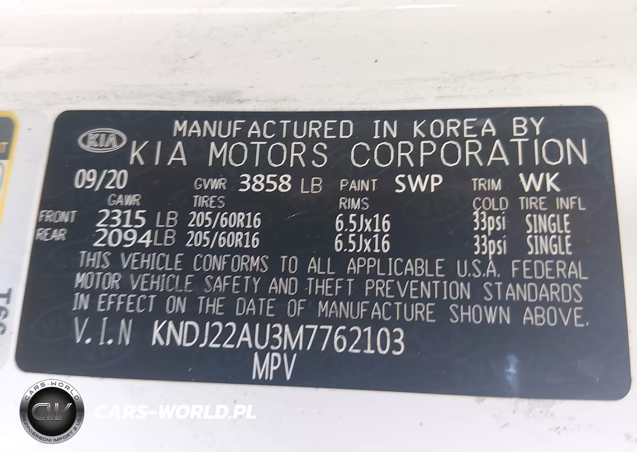 2021 Kia Soul Lx VIN:KNDJ22AU3M7762103 - 9