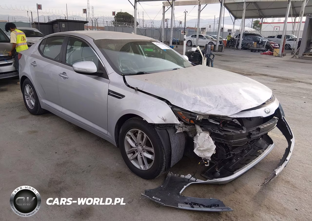 2013 Kia Optima Lx VIN:5XXGM4A76DG155968 - 1