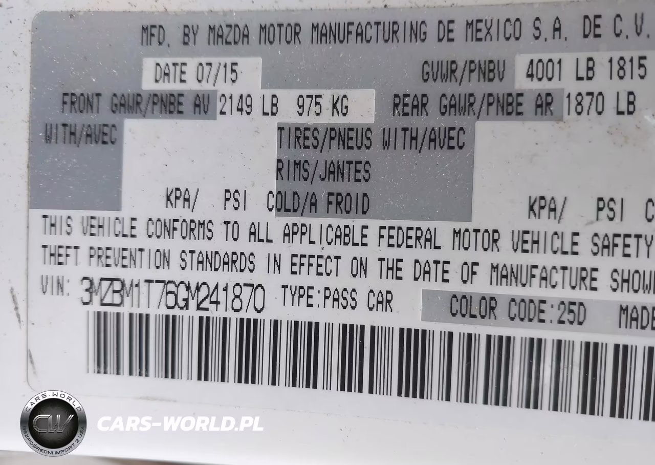 2016 Mazda Mazda3 I Sport VIN:3MZBM1T76GM241870 - 9