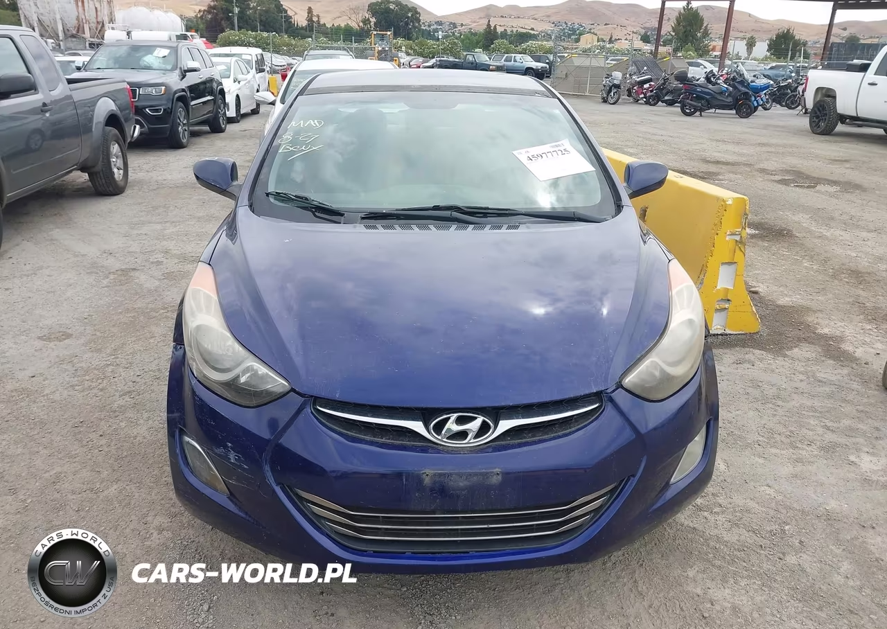 2012 Hyundai Elantra Gls VIN:5NPDH4AE2CH095163 - 6