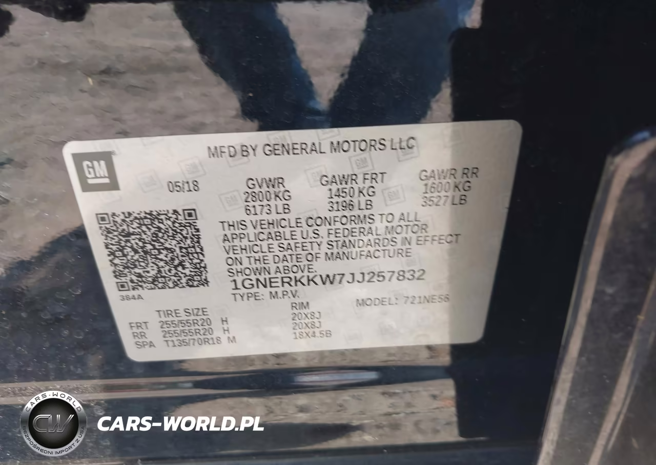 2018 Chevrolet Traverse Premier VIN:1GNERKKW7JJ257832 - 9
