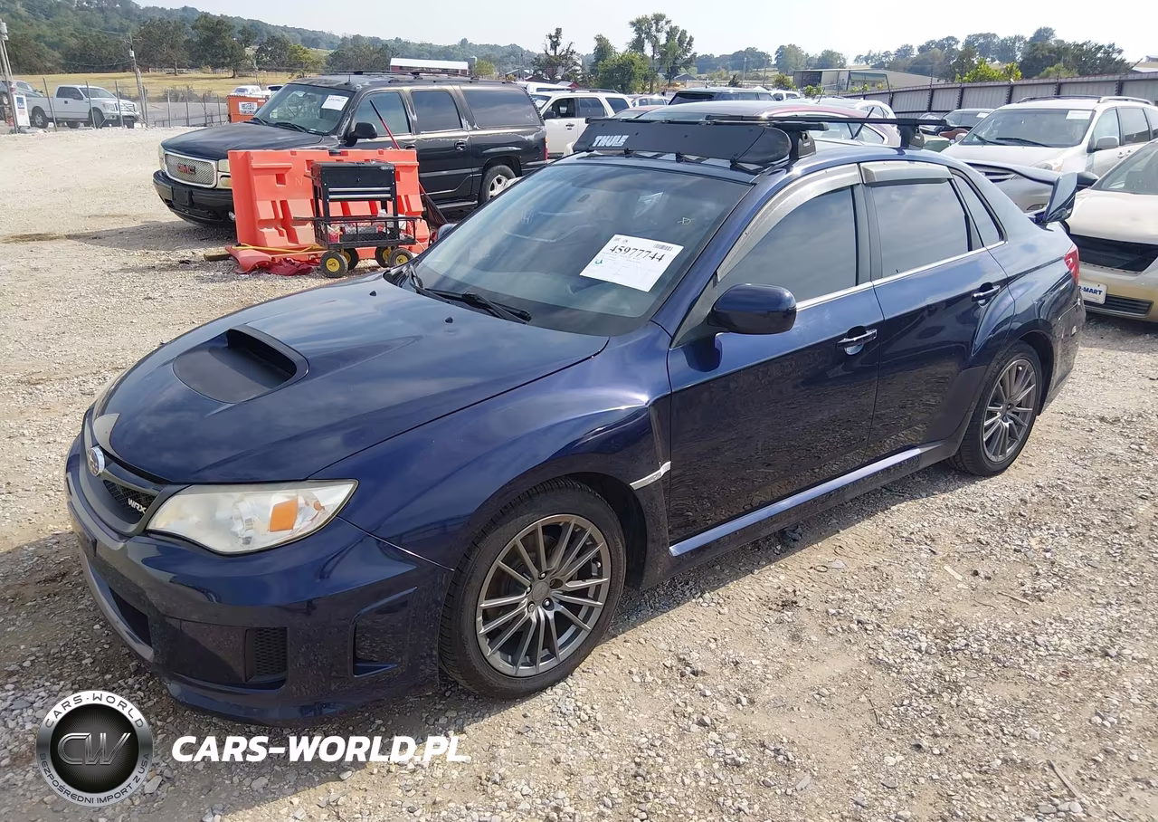 2013 Subaru Impreza Wrx VIN:JF1GV7E63DG030425 - 2