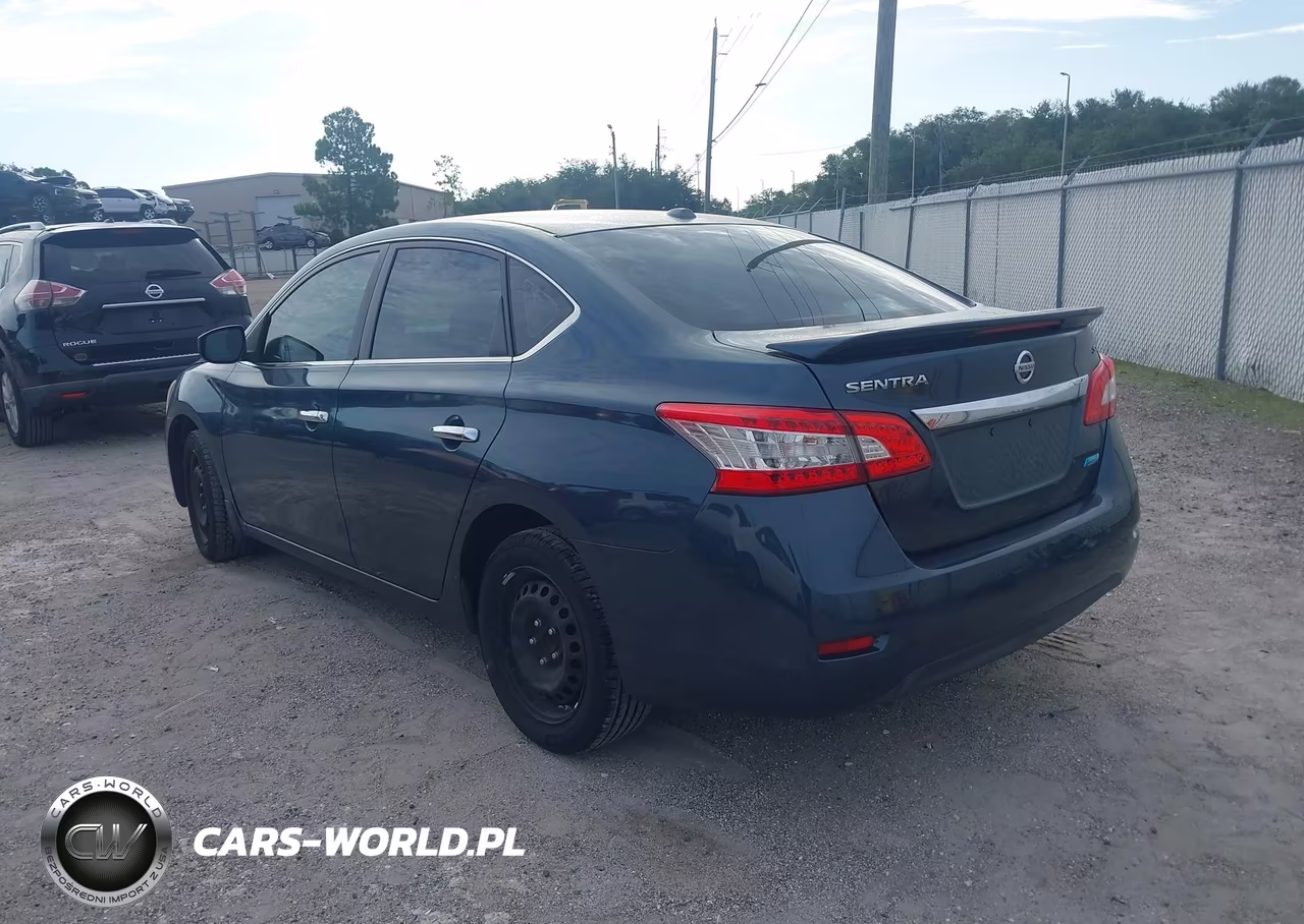 2014 Nissan Sentra Sv VIN:3N1AB7AP9EY310716 - 3
