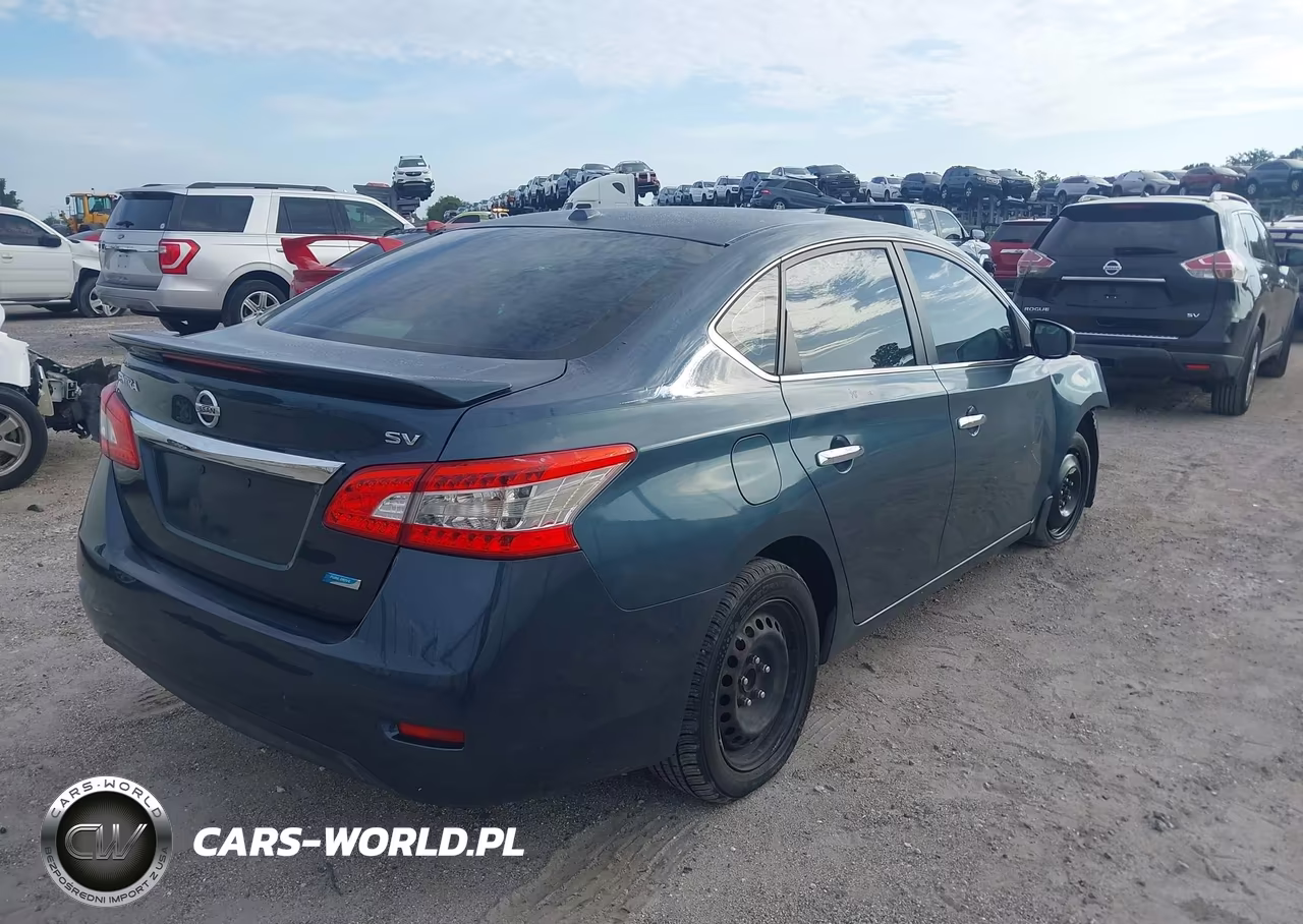 2014 Nissan Sentra Sv VIN:3N1AB7AP9EY310716 - 4