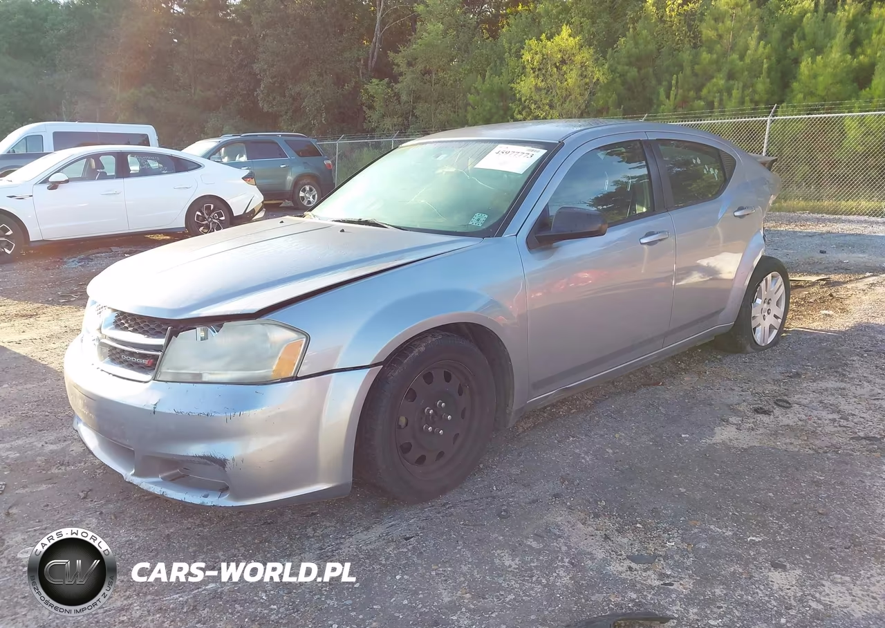 2014 Dodge Avenger Se VIN:1C3CDZABXEN190670 - 2
